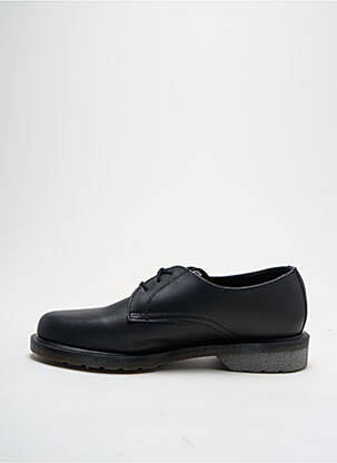 Derby-uri țesătură satinată toc plat până la 3 cm negru DR MARTENS femeie