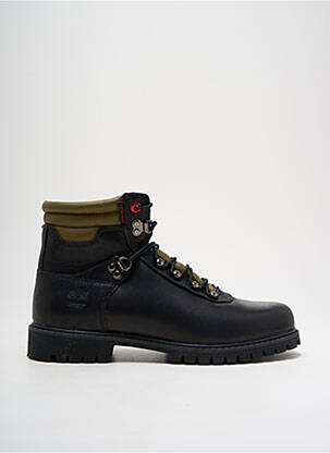 Botine/ghete material neted toc mic negru TIMBERLAND bărbat