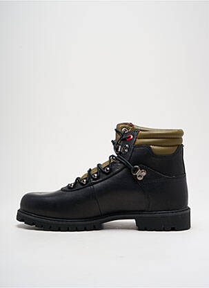 Botine/ghete material neted toc mic negru TIMBERLAND bărbat