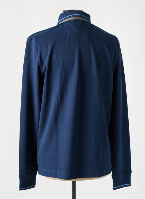 Polo albastru HECHTER STUDIO bărbat