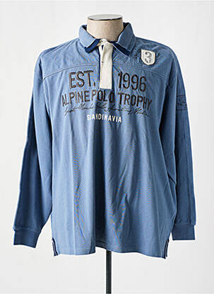 Polo albastru KITARO bărbat