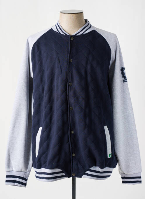 Geacă albastru D555 bărbat