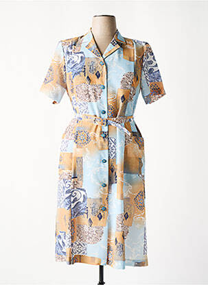 Rochie midi albastru GEVANA femeie