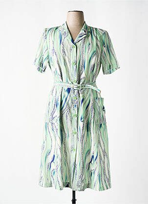 Rochie midi verde GEVANA femeie