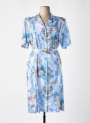 Rochie midi albastru GEVANA femeie