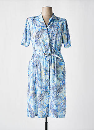 Rochie midi albastru GEVANA femeie