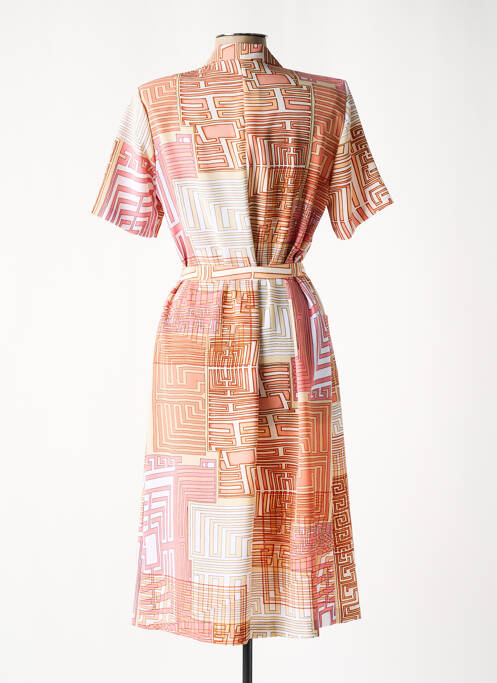 Rochie midi portocaliu GEVANA femeie