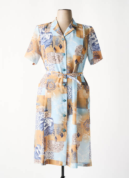 Rochie midi albastru GEVANA femeie