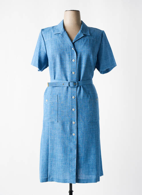 Rochie midi albastru GEVANA femeie