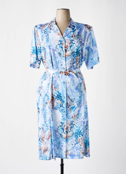 Rochie midi albastru GEVANA femeie