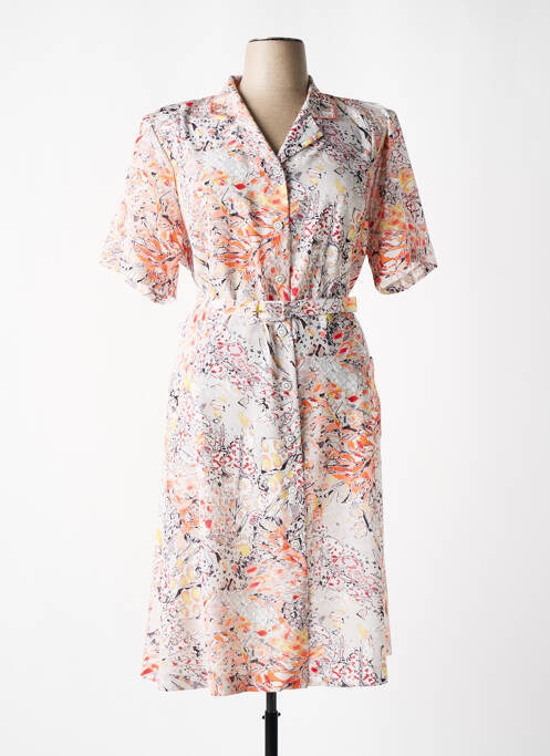 Rochie midi portocaliu GEVANA femeie