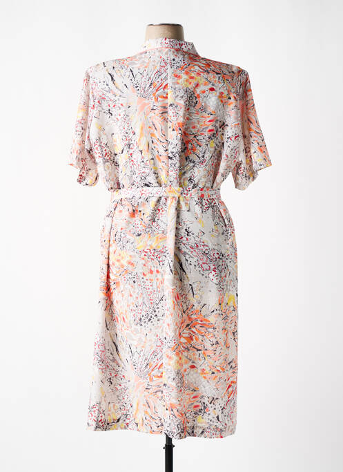 Rochie midi portocaliu GEVANA femeie