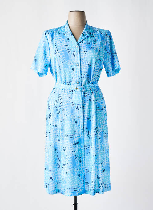 Rochie midi albastru GEVANA femeie