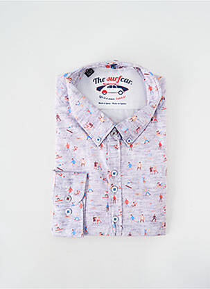 Cămașă cu mâneci lungi violet THE SURFCAR bărbat