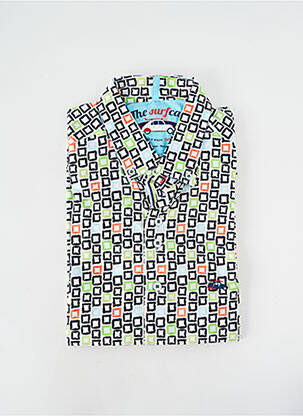 Cămașă cu mâneci scurte alb THE SURFCAR bărbat