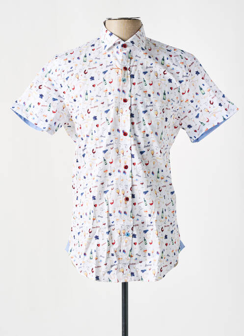 Cămașă cu mâneci scurte alb A FISH NAMED FRED bărbat