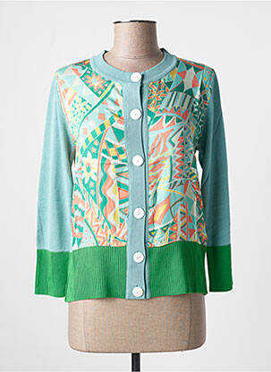 Vestă cu mâneci lungi albastru TINTA STYLE femeie