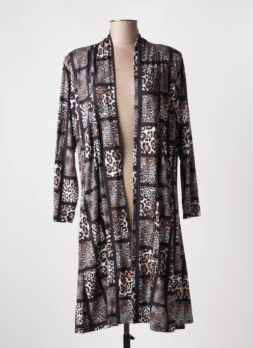 Vestă cu mâneci lungi elasticitate negru OLIVER JUNG femme