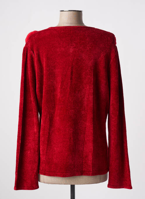 Vestă cu mâneci lungi roșu FINETTE femeie