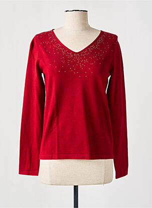 Pulover roșu TRIPODE femeie
