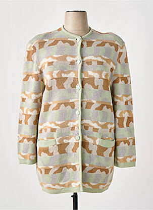 Vestă cu mâneci lungi verde LEWINGER femeie