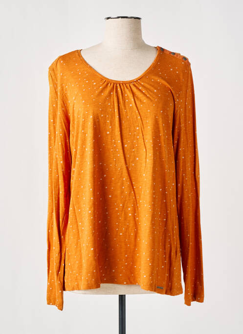 Top portocaliu MAT DE MISAINE femeie