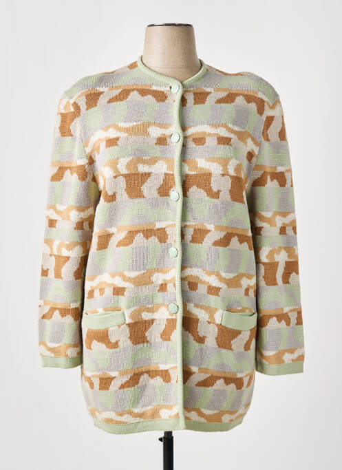 Vestă cu mâneci lungi verde LEWINGER femeie