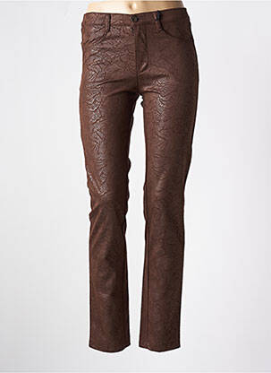 Pantalon slim maro WALTRON femeie