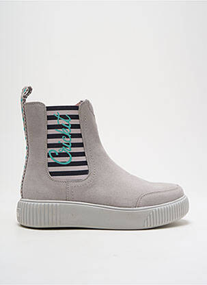 Botine/Ghete gri CRICKIT HAMBURG femeie