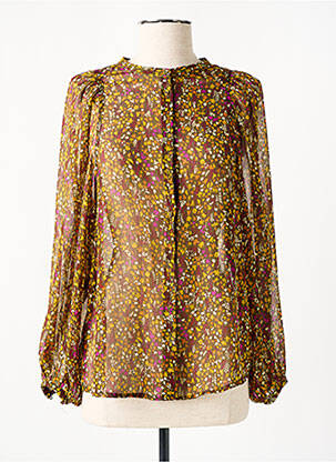 Cămașă galben GRACE & MILA femeie