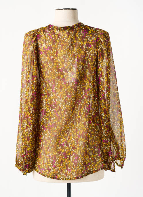 Cămașă galben GRACE & MILA femeie