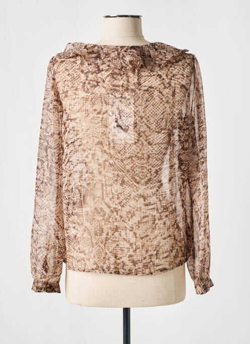 Bluză maro GRACE & MILA femeie