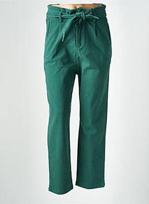 Blugi cu croială dreaptă verde GRACE & MILA femeie