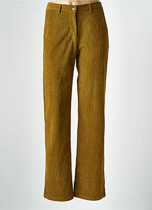 Pantalon drept verde LA PETITE ETOILE femeie