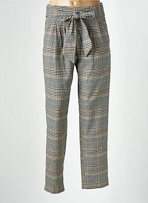 Pantalon drept bej GRACE & MILA femeie