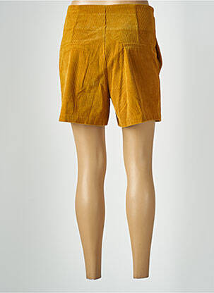 Șort talie cu cleme talie înaltă galben ARTLOVE femeie