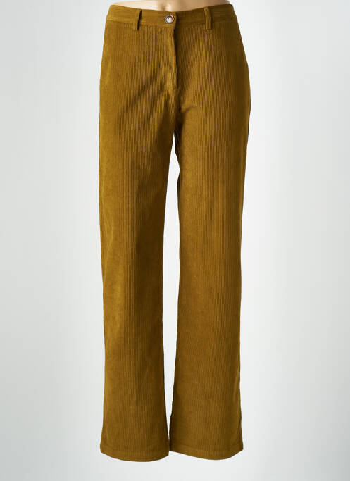 Pantalon drept verde LA PETITE ETOILE femeie