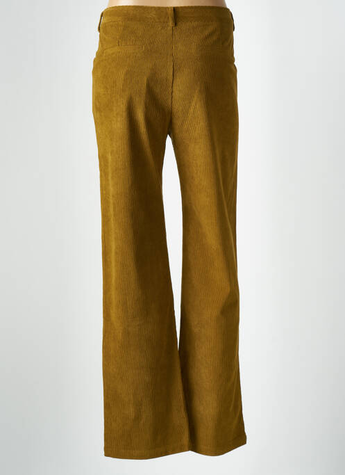 Pantalon drept verde LA PETITE ETOILE femeie