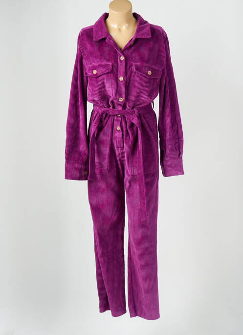 Salopetă-pantalon violet ARTY BLUSH femeie