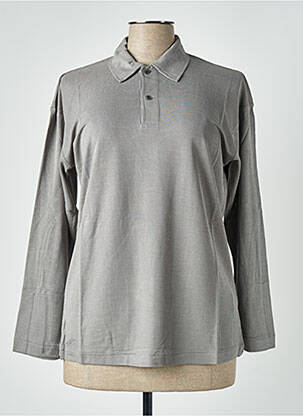 Polo mâneci lungi mâneci lungi gri EQUIPMENT femeie