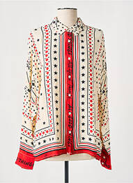 Cămașă țesătură crep mâneci lungi bej MKT STUDIO femme