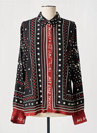 Cămașă țesătură crep mâneci lungi negru MKT STUDIO femeie