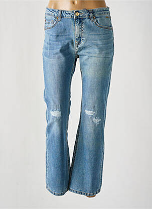 Blugi bootcut albastru BLUE DAZE femeie