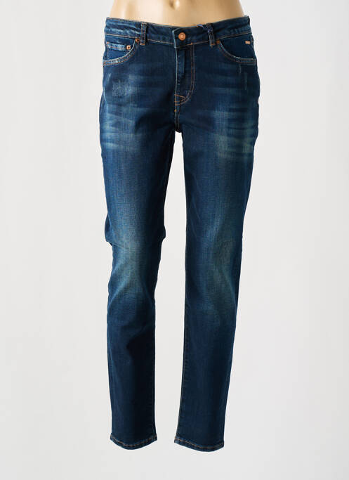 Blugi cu croială slim albastru BLUE DAZE femeie