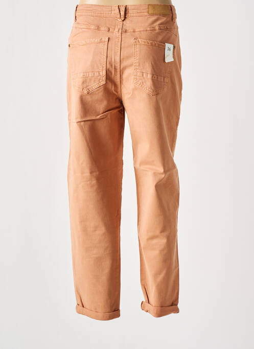 Blugi croială Mom portocaliu SUMMUM femeie