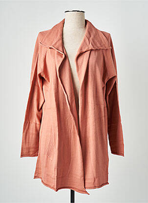 Vestă cu mâneci lungi roz STEFAN GREEN femeie