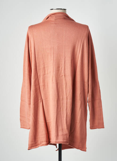 Vestă cu mâneci lungi roz STEFAN GREEN femeie