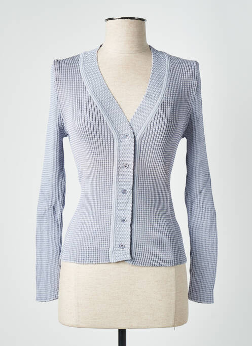 Vestă cu mâneci lungi violet STEFAN GREEN femeie