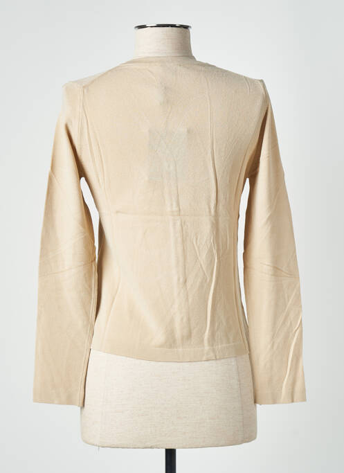 Vestă cu mâneci lungi bej STEFAN GREEN femeie