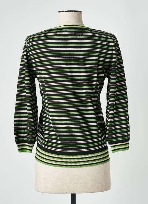 Vestă cu mâneci lungi verde STEFAN GREEN femeie